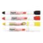 Permanent Marking Stick, Bullet Point, 12/PK, Red Ink