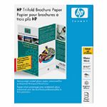 Hewlett-Packard Greeting Cards Paper, Matte, 72 Ib., 8-1/2"x11", 20/PK,White