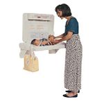 S.P.Richards Co. Changing Table, Adjustable Safety... by S.P.Richards Co.