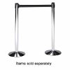 Stanchion Posts, 40"H, 2/BX, Black