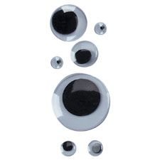 Pacon Wiggly Eyes Stack-Pack, 560/PK, BK - Model PAC1842890 at Sears.com