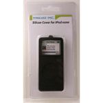 Tricod Silicon Case with Screen Protector for iPod Nano - Black