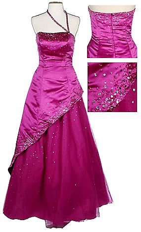 Hannah One Shoulder Gown