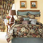 Rose Tree Audubon 18 Square Embroidered Pillow