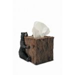 Blonder Home Black Bear Lodge Tissue Box Cover