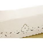 Teller Enterprises Celebrity Cutwork Accent Bedskirt Twin Size Ecru