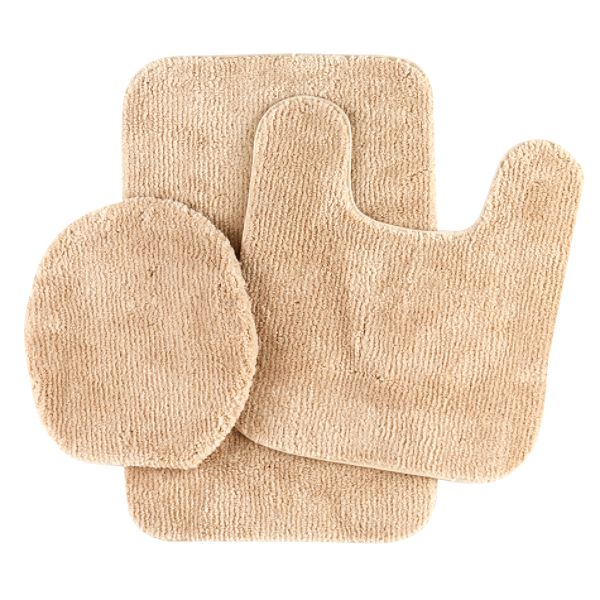 Great Price 3pc Bath Rug Set - Linen