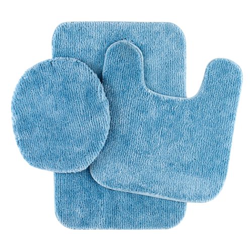 Great Price 3pc Bath Rug Set - Country Blue