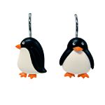 Colormate Penguins Shower Curtain Rings