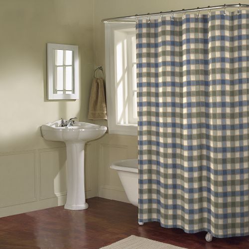 Whole Home Morris Fabric Shower Curtain
