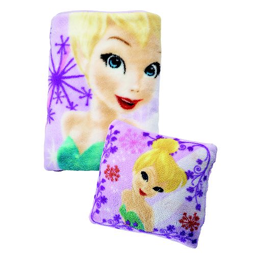 Disney Fairies Throw and Pillow Set