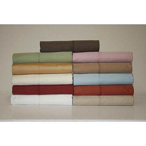 Standard Woven Sateen 400Tc Hemstitch Pillow Case Pair