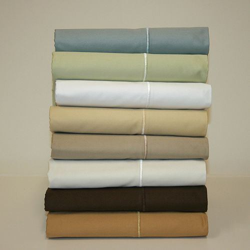 Renaissance Woven 600Tc Barratto Stitch Standard Pillow Case Pair