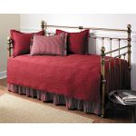Stone Cottage Trellis Scarlet Daybed 5-Piece Set
