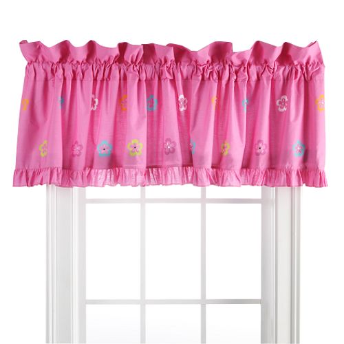 Colormate Kids Abby Plaid Valance