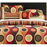 Manor Hill Retro Radar Camel Red Cal King 7-Piece Mini Set