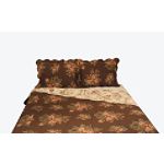 Divatex Reese Brown Cotton King Quilt Set