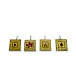 Blonder Home Leaf Diaries Set of 12 Shower Curtain Hooks