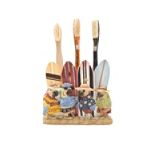 Blonder Home Board Meeting Toothbrush Holder