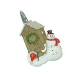 Blonder Home Holiday Outhouses Set of 12 Shower Curtain Hooks