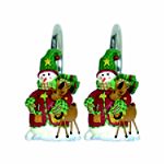 Blonder Home Sammy Sleigh Bells Set of 12 Shower Curtain Hooks