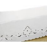Teller Enterprises Celebrity Cutwork Accent Bedskirt King Size White
