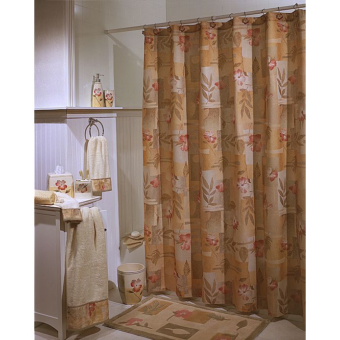 Whole Home Hibiscus Shower Curtain
