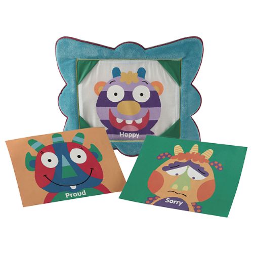  ALEX Moody Monster Frame Pillow 