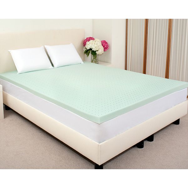 ViscoFresh 2" Memory Foam Mattress Topper, Queen