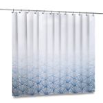 Elite Home Fashions Shower Curtain and Hook Set