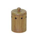 Elite Home Fashions Bamboo Cotton Jar