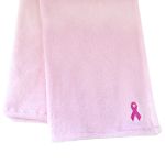 Perfect Fit Breast Cancer Awareness Pink Microfleece Throw

