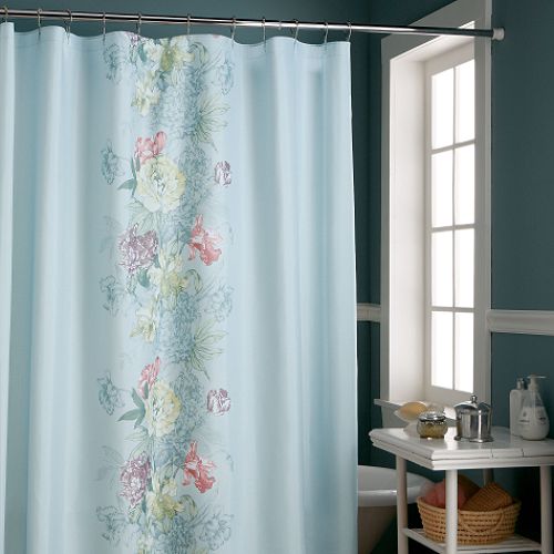 Whole Home Camille Fabric Shower Curtain