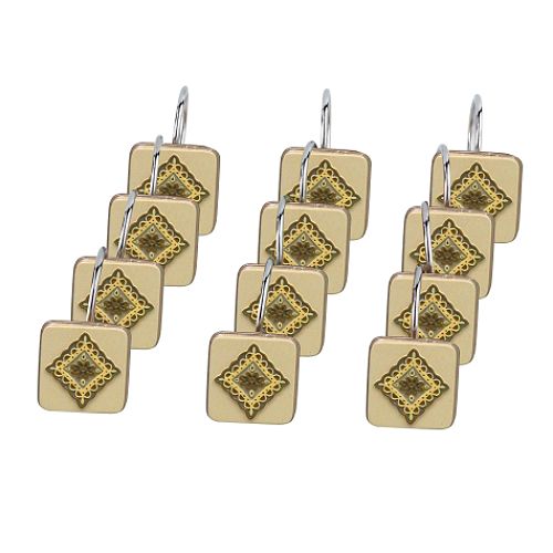 Whole Home Venice Shower Curtain Hooks