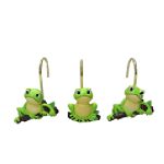 Colormate Leaping Frogs Shower Curtain Hooks