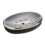 Whole Home Aria Black Soapdish