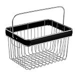 Whole Home Aria Black Basket