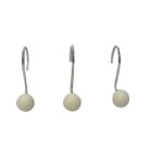 Ty Pennington Style Retro Wave Shower Curtain Hooks