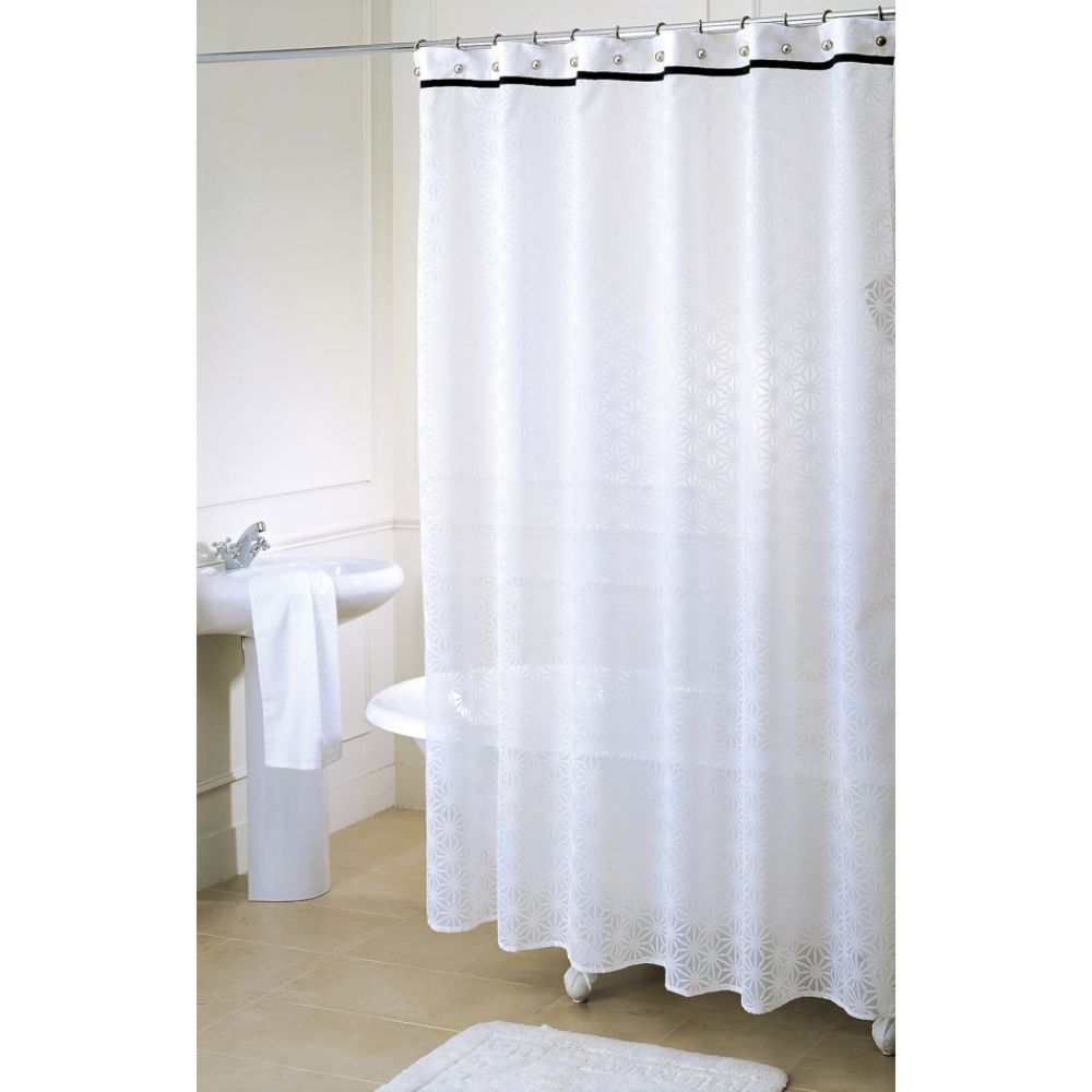 Ty Pennington Style Swirl Shower Curtain