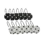 Whole Home Dots Shower Curtain Hooks