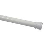 Cannon 40 in. White Shower Stall Curtain Rod
