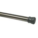Cannon 72 in. Brushed Nickel Shower Curtain Rod