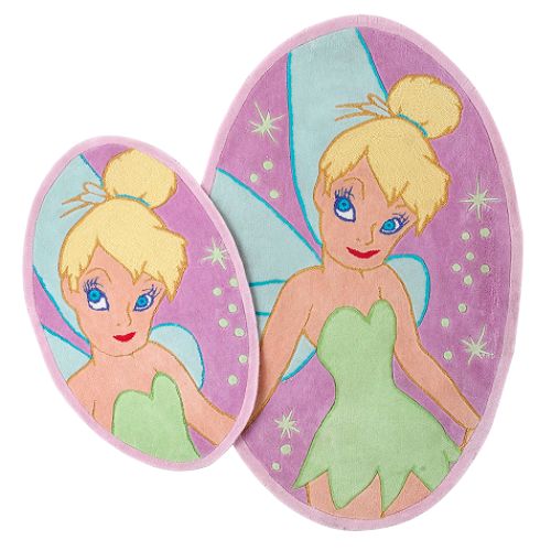 Tinkerbell Cameo Jumbo Shaped Rug