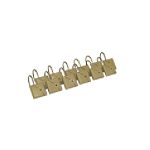 Asia Taupe Shower Curtain Hooks