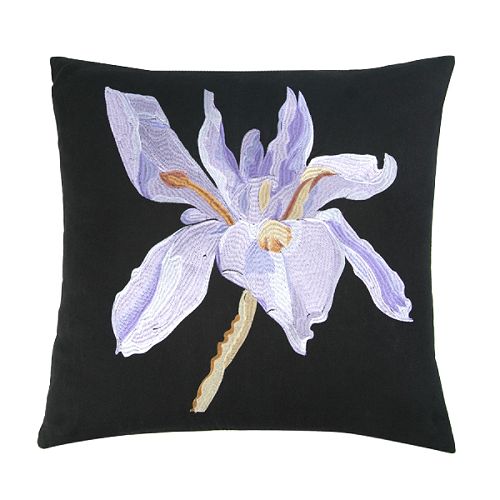 Jane Seymour Art Pillow, African Iris