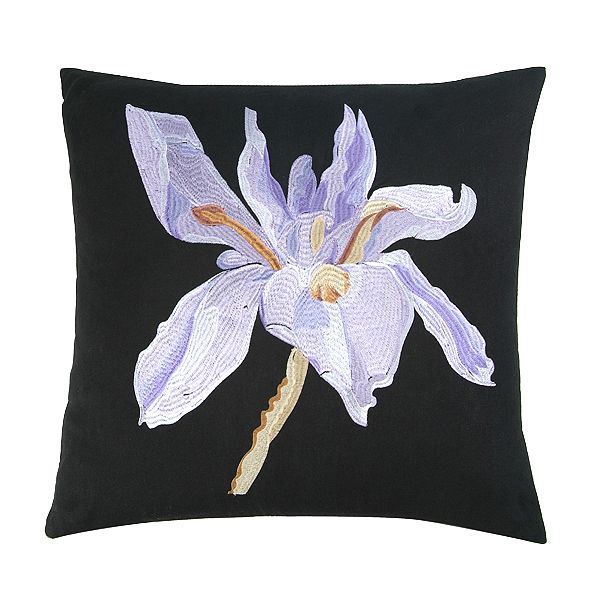 Jane Seymour Art Pillow, African Iris