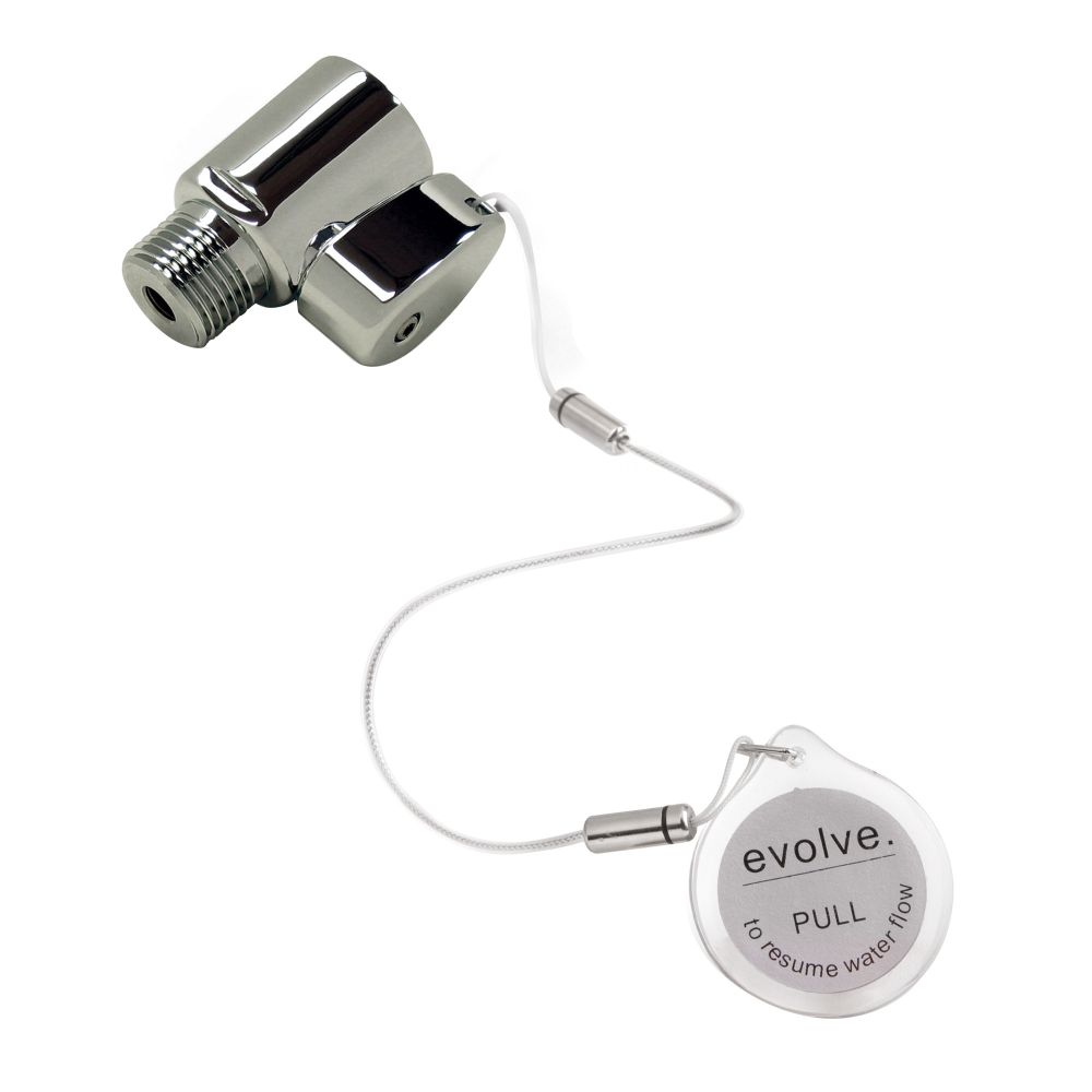 Evolve Lady Bug Eco-Luxury Showerhead Adapter Chrome Plate Finish