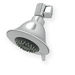 Evolve Sun Flower 4.5 inch Eco-Luxury Showerhead Chrome Plate Finish