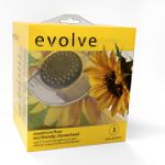 Evolve Sun Flower 4.5 inch Eco-Luxury Showerhead Brushed Nickel Finish