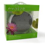 Evolve Water Lily 5.5 inch Eco-Luxury Rain Showerhead Brushed Nickel Finish
